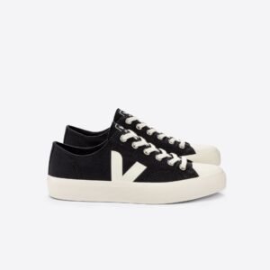 Wata II Low Canvas in Black Pierre from Veja