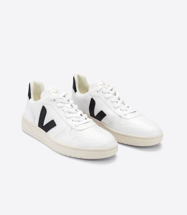 V-10 Sneaker in White Black from Veja